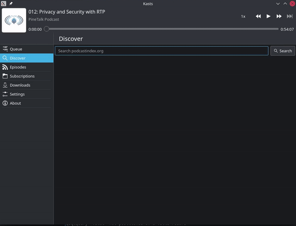 Kasts is now able to discover podcasts from the internet.