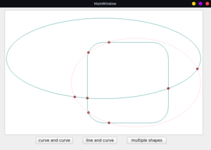 Direct QPainterPath intersections